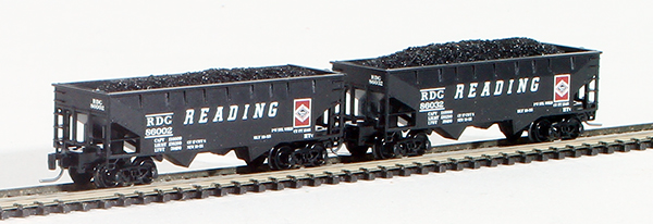 Consignment FT3012-1 - Full Throttle American 2-Piece Hopper Set of the Reading Railroad 