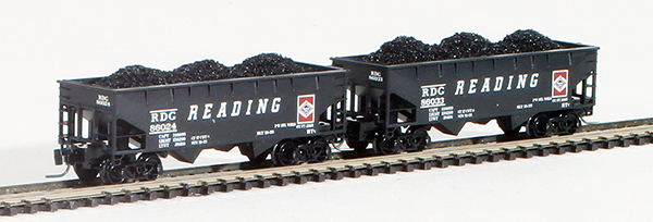 Consignment FT3012-2 - Full Throttle American 2-Piece Hopper Set of the Reading Railroad