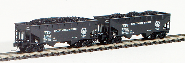 Consignment FT3013-1 - Full Throttle American 2-Piece Hopper Set of the Baltimore and Ohio Railroad