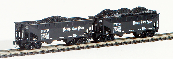 Consignment FT3018-1 - Full Throttle American 2-Piece Hopper Set of the Nickel Plate Road