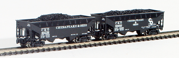 Consignment FTCOL17 - Full Throttle American 2-Piece Hopper Set of the Chesapeake and Ohio Railway