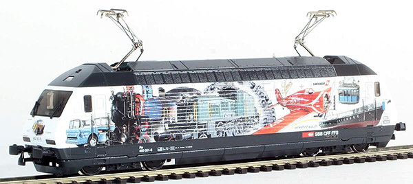 Consignment HA80003-31 - Hag Swiss VHS  Electric Locomotive  Class 460 of the SBB 3-Rail AC (Sound)  