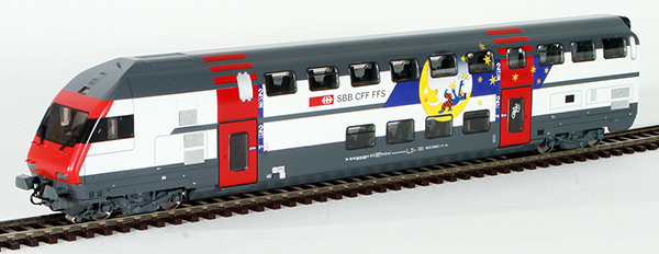 Consignment HAG702 - HAG Swiss Double Decker Control Car IC 2000 Bt of the SBB