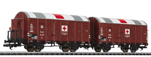Consignment L230136 - Liliput 230136 Auxiliary Ambulance Set of the DR