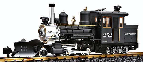 Consignment LG25253 - LGB Forney Steam Locomotive DRGW #252
