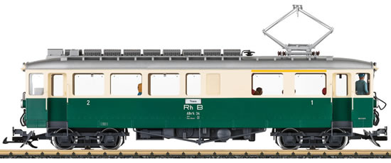 Consignment LG25390 - LGB 25390 - Swiss Powered Rail Car ABe 4/4 of the Rhb (DCC Sound Decoder)