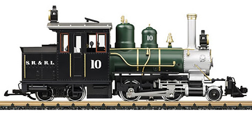 Consignment LG27253 - LGB 27253 - Forney Steam Locomotive of the SR & RL (Narrow Gauge)