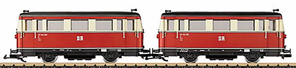 Consignment LG29655 - LGB German 2-Piece Railcar Class VT 133 Set of the DR