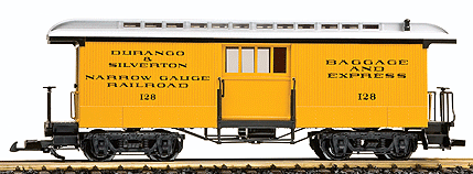 Consignment LG30843 - LGB 30843 - Baggage Car D&S #128