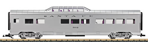 Consignment LG36580 - LGB 36580 - Strmlm Vista Dome ATSF