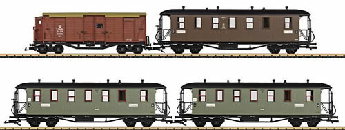 Consignment LG39359 - LGB 39359 - SOEG Historic 4-Car Set