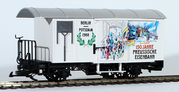 Consignment LG4028B - LGB 150 Jahre Preussische Eisenbahn Berlin Potsdam Boxcar