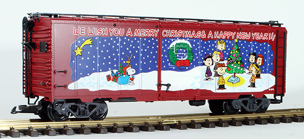 Consignment LG43916 - LGB Peanuts Holiday Boxcar