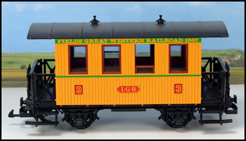 Consignment LGB3006MF - LGB Fields Great Western Railroad passenger car