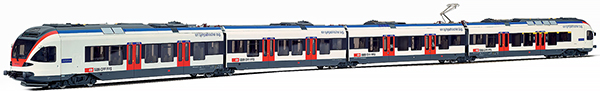 Consignment LI133991 - Liliput 133991 - Swiss SBB Electric Rail Car Class RABe 526 Flirt (Sound)