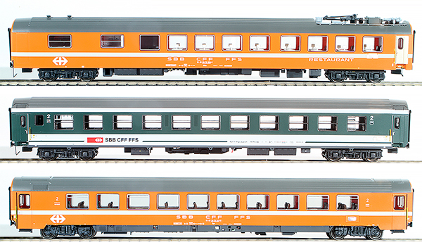 Consignment LS97013 - Swiss EUROFIMA Passenger Set of the SBB