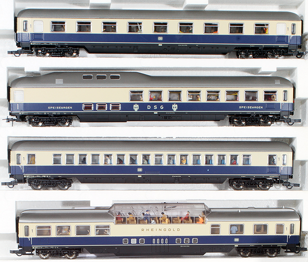 Consignment Lima149754 - Lima German Rheingold Passenger Car Set of the DB