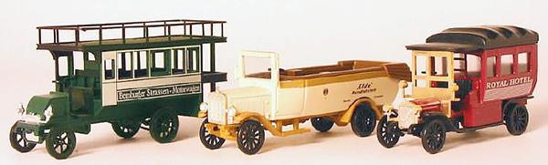 Consignment MA1885 - Marklin 1885 3 Old Busses Elife, Royal Hotel