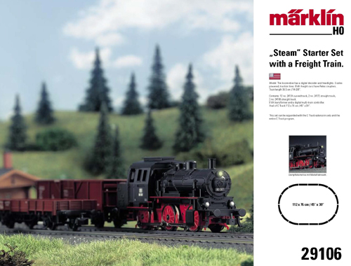 Consignment MA29106 - Marklin 29106 - BASIC FREIGHT STARTER SET 07BASIC FREIGHT STARTER SET 07