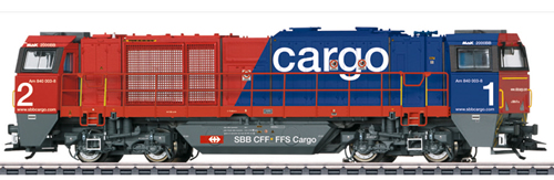 Consignment MA37202 - Marklin 37202 - Swiss Diesel Locomotive Cargo cl G 2000 BB of the SBB (Sound Decoder)