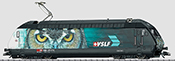 Consignment MA37467 - Marklin Swiss Advertising locomotive for the Association of Swiss Locomotive Engineers (VSLF)