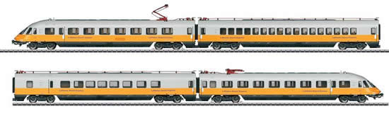 Consignment MA37779 - Marklin 37779 - German DB Class 403 Lufthansa Airport Electric Express Powered Rail Car (2015 Insider Model)