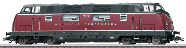 Consignment MA37806 - Marklin 37806 - Dgtl DB cl V 200.0 Diesel Locomotive, Era III