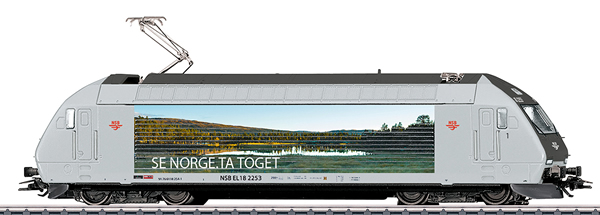 Consignment MA39466 - Marklin 39466 - Norwegian Electric Locomotive Class EL 18  Se Norge. Ta Toget of the NSB (Sound)