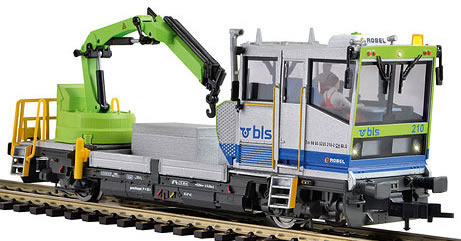 Consignment MA39548 - Marklin 39548 - Swiss Track motor ROBEL Tm 235 Construction Vehicle of the BLS (Sound Decoder)