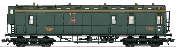 Consignment MA42292 - Marklin 42292 - K.W.ST.E. Württemberg Mail Car, Era I