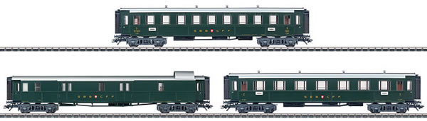 Consignment MA42386 - Marklin 42386 - Swiss SBB 3pc Passenger Car Set