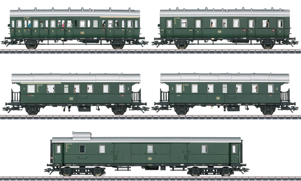Consignment MA43144 - Marklin 43144 - Passenger Car Set for the Class E 44.5 - INSIDER MODEL