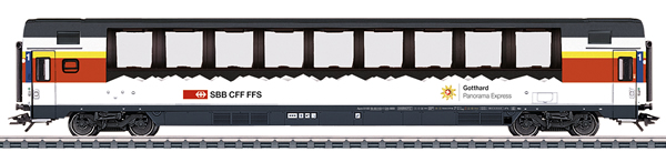 Consignment MA43652 - Marklin 43652 - Gotthard Panorama Express Type Apm Passenger Car