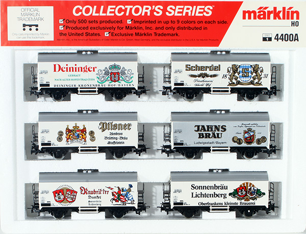 Consignment MA4400A - Marklin Collectors Series Beer Car 6-Piece Set