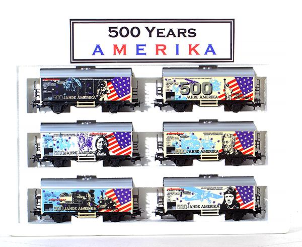 Consignment MA4400H - Marklin 4400H 500 Years Transcontinental Railroad Car Set