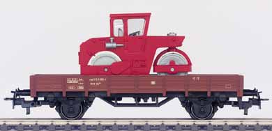 Consignment MA44241 - Marklin 44241 - LOW SIDE CAR W/STEAMROLLER DB 03