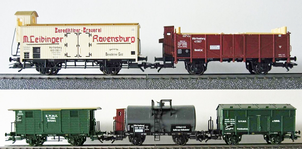 Consignment MA4510 - Marklin 4510 Wagen-Set Wurttemberg