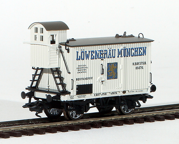 Consignment MA45250-01 - Marklin Bavarian Lowenbrau Beer Car of the K.Bay.Sts.B. 