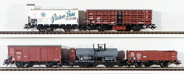 Consignment MA46097 - Marklin German 5-Piece Freight Car Set of the DRG