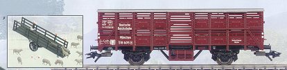 Consignment MA46162 - Marklin 46162 LIVESTOCK CAR SHEEP&GEESE(EX) 02