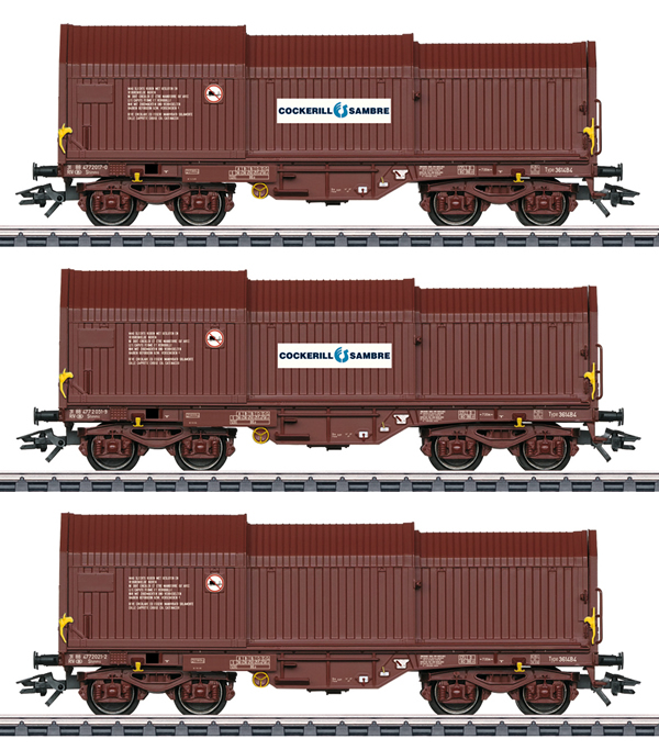 Consignment MA46874 - Marklin 46874 - Freight car set Telescopic hood car