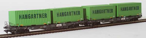 Consignment MA47453 - Marklin 47453 - DEEP WELL FLAT 2-CAR SET  07