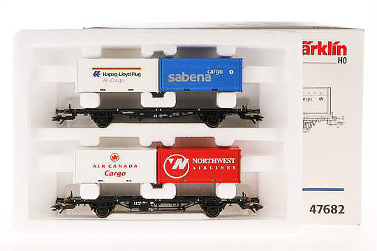 Consignment MA47682 - Marklin 47682 Airline Cargo Set Air Freight