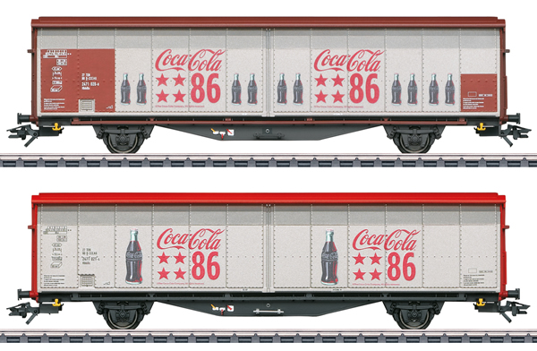 Consignment MA48345 - Marklin 48345 - Type Hbbills Sliding Wall Boxcar Set