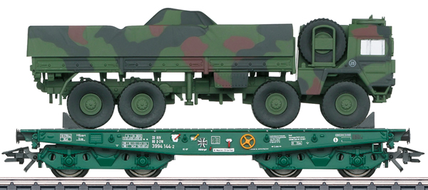 Consignment MA48875 - Marklin 48875 - Type Rlmmps Heavy-Duty Flat Car 