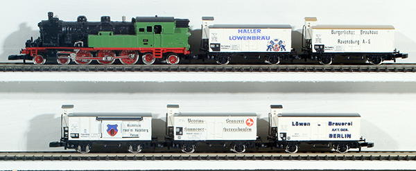 Consignment MA8145 - Marklin German 6-Piece Wurttemberg Brewery Train of the K.W.St.E.