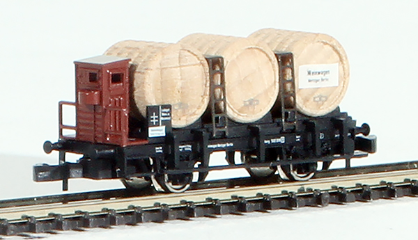 Consignment MA82173 - Marklin German Wine Barrel Car with a Brakemans Cab of the K.W.St.E.