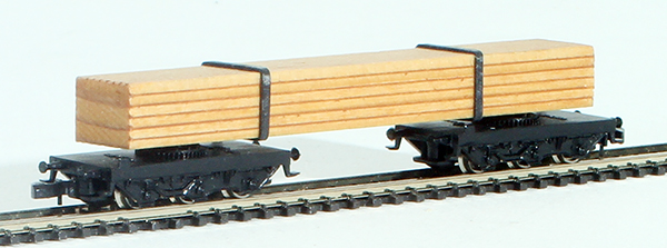 Consignment MA8619-2 - Marklin German Long Timber Transport Car of the DB