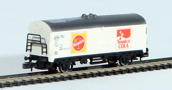 Consignment MA8631-2 - Marklin German Sinalco Cola Refrigerated Car of the DB