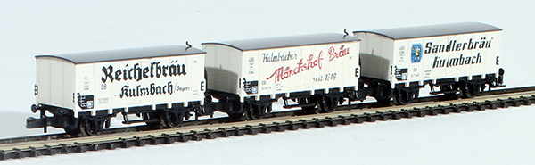 Consignment MA86395 - Marklin German 3-Piece Beer Car Set of the DB